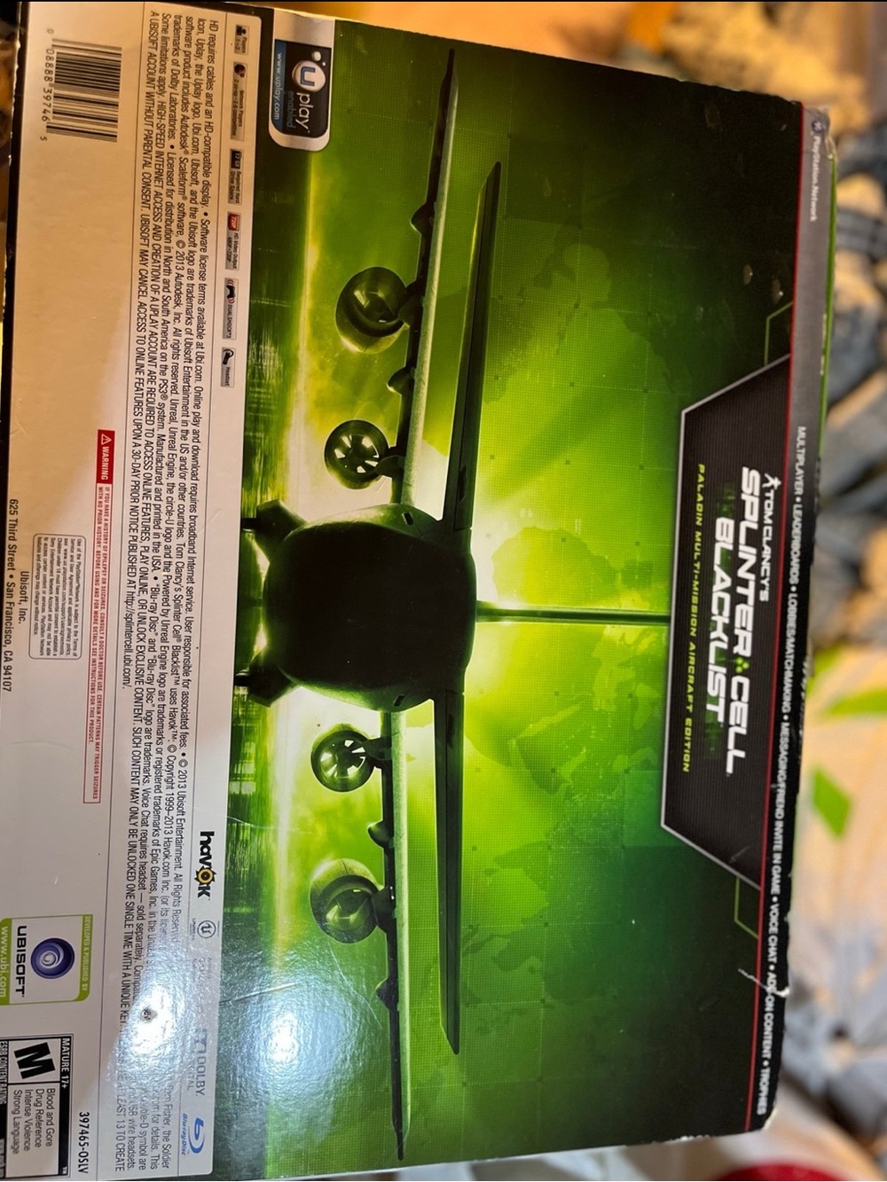 Tom Clancy’s splinter cell blacklist paladin multi-mission aircraft edition - Picture 3 of 9